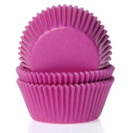 Mini  Cupcake Cases 36 pk Baby Pink Foil HOM