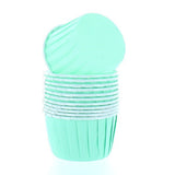 Cupcake Baking Cups Aqua Pk 12