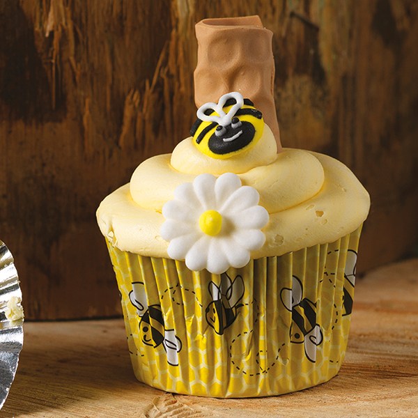 Honey Bee Cup Cake Cases Pk 50