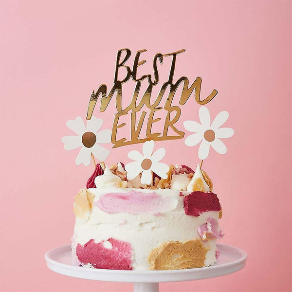Best Mum Ever Cake Topper Set