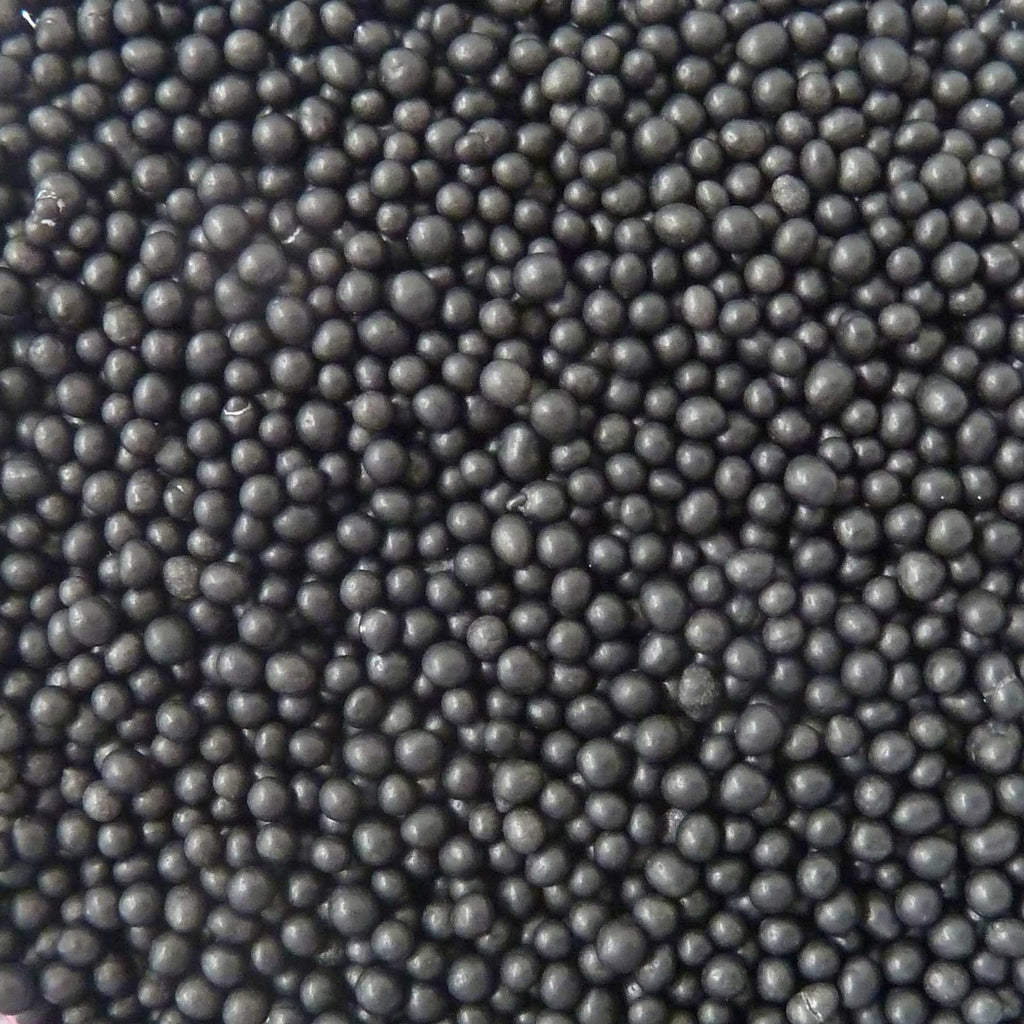 SUGAR SISTERS - Matt Black  Non Pareils 80g