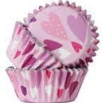 Love Heart Foil Lined Cases Pk 30 PME