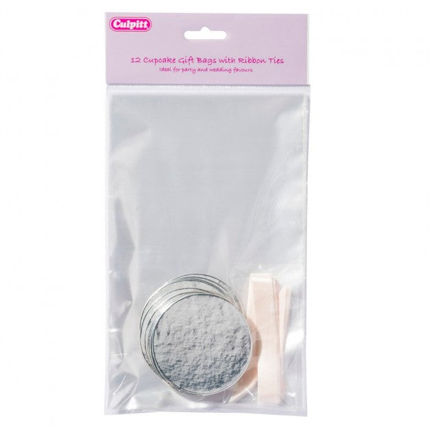 Culpitt 12 Clear Cupcake Bags