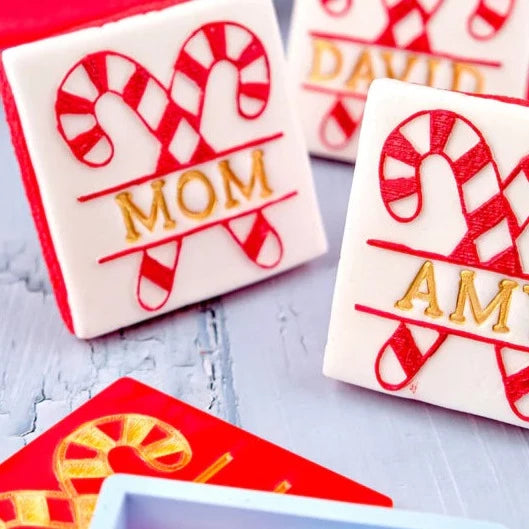 Candy Cane Name Card OUTboss