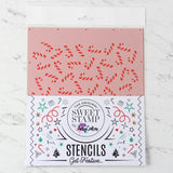 Candy Cane Stencil