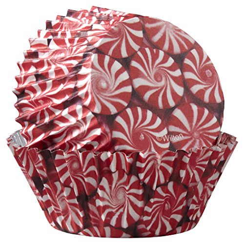 Peppermint  Candy Cupcake Cases Pk 36