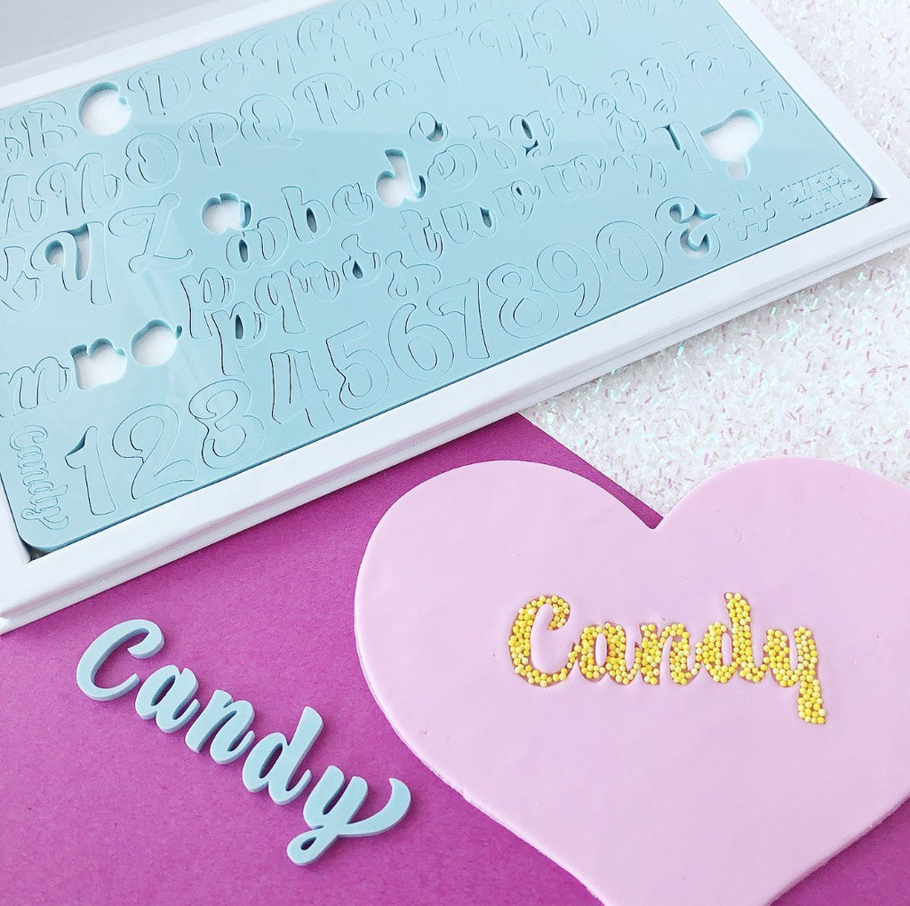 Candy Uppercase, Lowercase, Numbers & Symbols SWEET STAMP