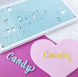 Candy Uppercase, Lowercase, Numbers & Symbols SWEET STAMP
