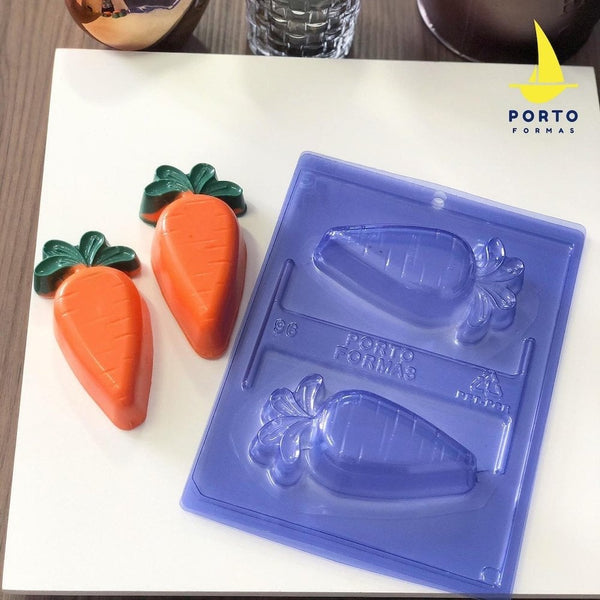 Stuffed Carrot 3-Part Chocolate Mould