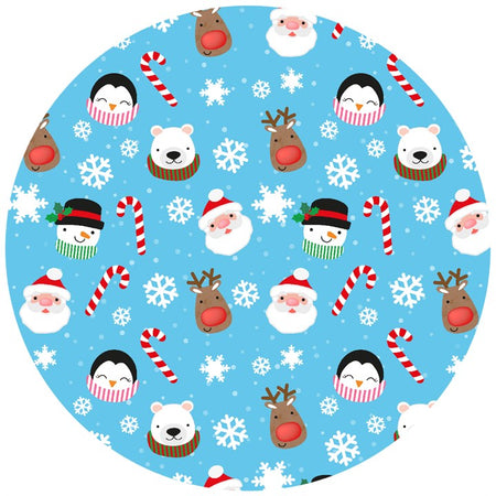 CREATE A CAKE - Modern Holly 10" Double Thick Card