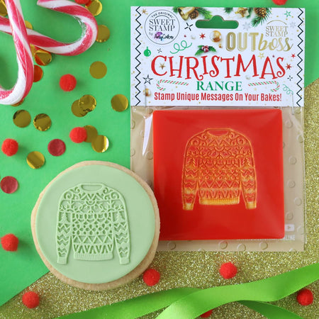 OUTBOSS STAMP N CUT - Merry Christmas Bunting