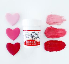 Christmas Red Gel Colour 30g SWEET STAMP