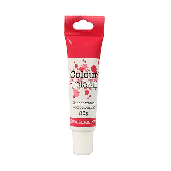 Christmas Red Colour Splash Gel Paste 25g