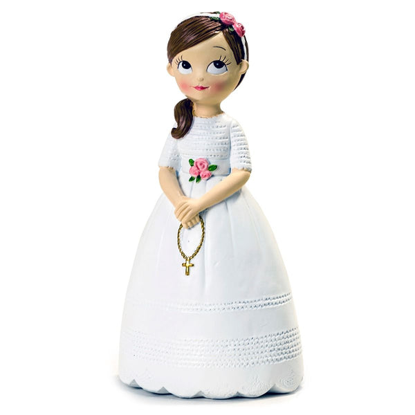 Communion Girl with Rosary beads 16.5cm