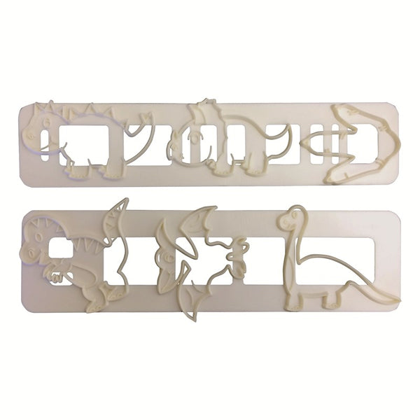 FMM Cute Dinosaur Cutter  Set 2