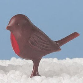 Dark Brown Plastic Robin Pk 100