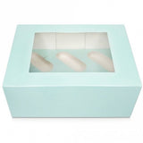 Duck Egg Blue  Cupcake Box - (6s)