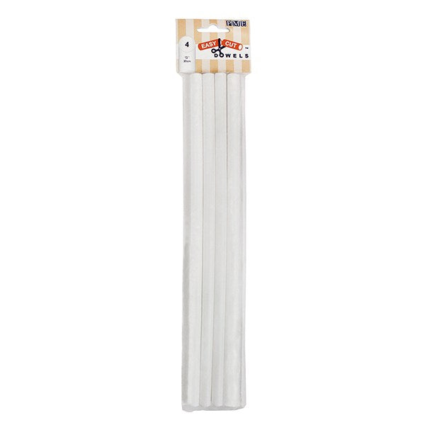 Easy Cut Dowels Pk 4 (12 Inch/30cm)