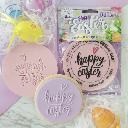 Easter Brights  Edible Toppers - (20 Toppers)