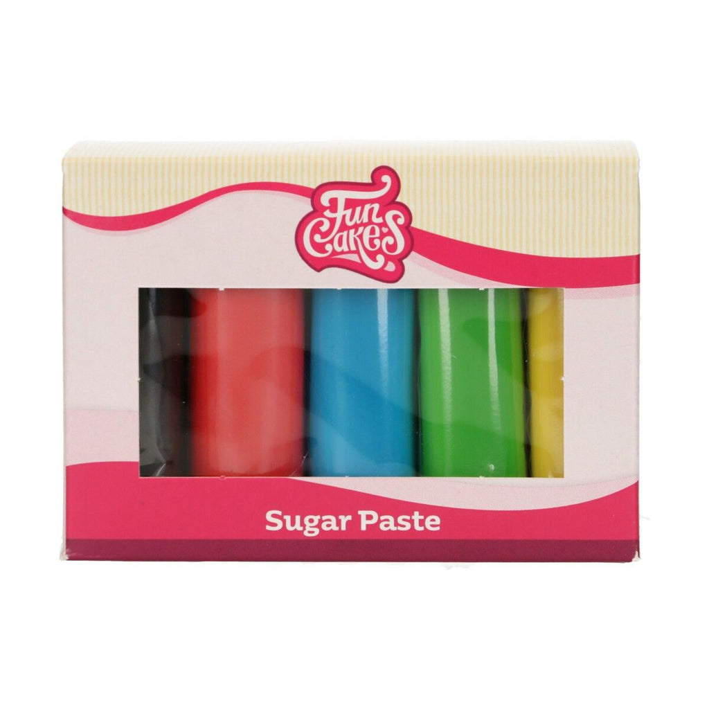 FunCakes Sugar Paste Multipack Essentials 5x100g