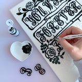 Monograms by Evil Cake Genius SWEET STAMP
