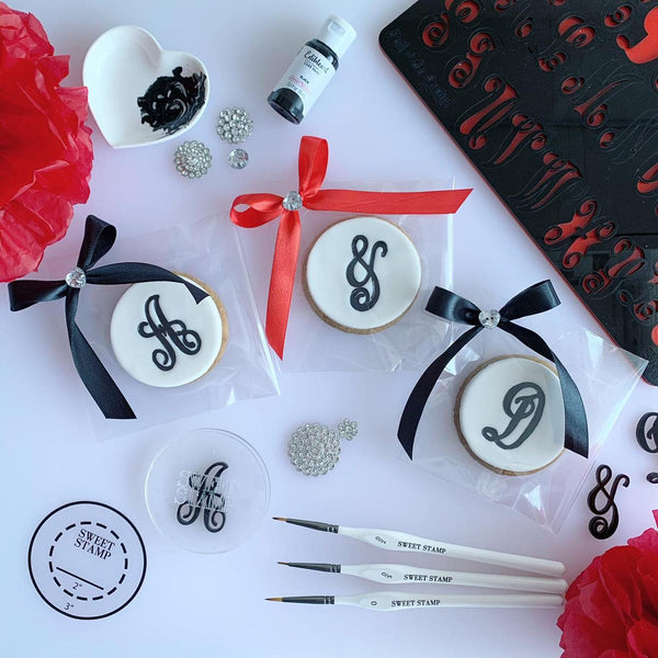 Monograms by Evil Cake Genius SWEET STAMP