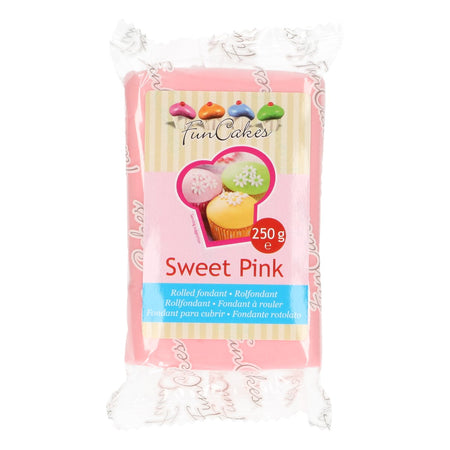 FunCakes Sugar Paste Coral Pink 250g