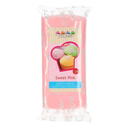 FUNCAKES Covering Paste Baby Pink 500g