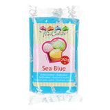FunCakes Sugar Paste Sea Blue 250g