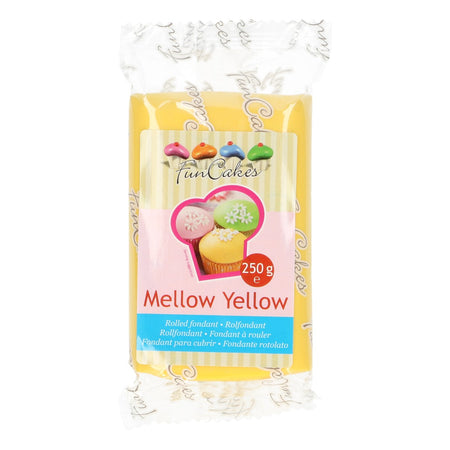 FunCakes Sugar Paste 1kg Mellow Yellow