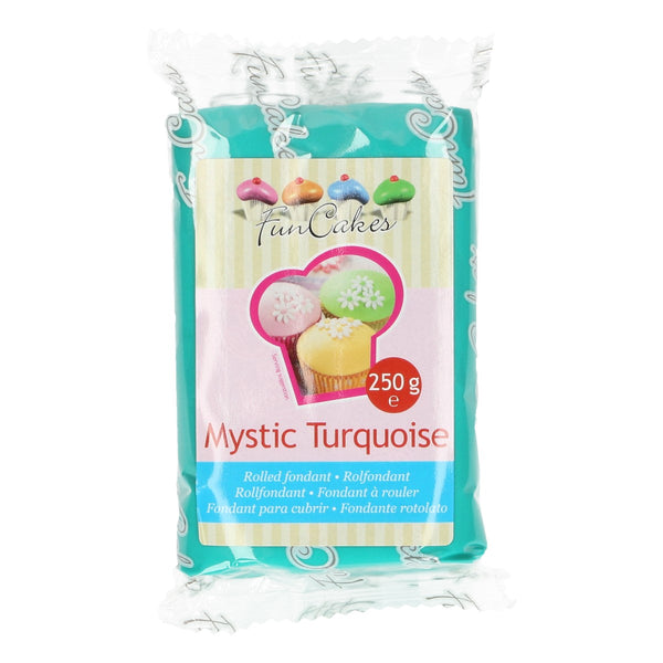FunCakes Sugar Paste Mystic Turquoise 250g