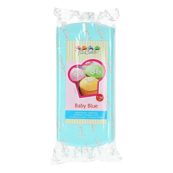 FunCakes Sugar Paste 1kg Baby Blue