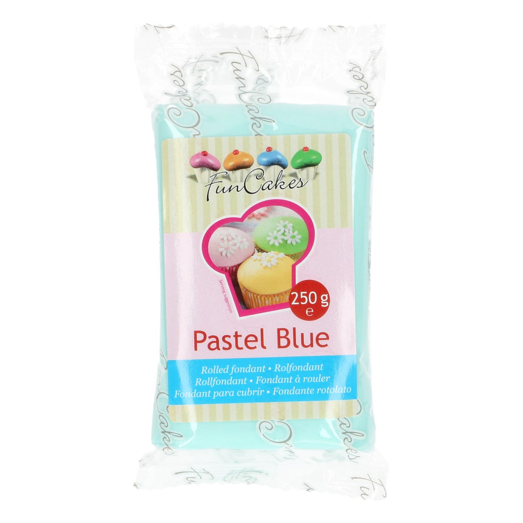 Pastel Blue FunCakes Sugar Paste 250g