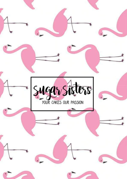 Flamingo Edible Image