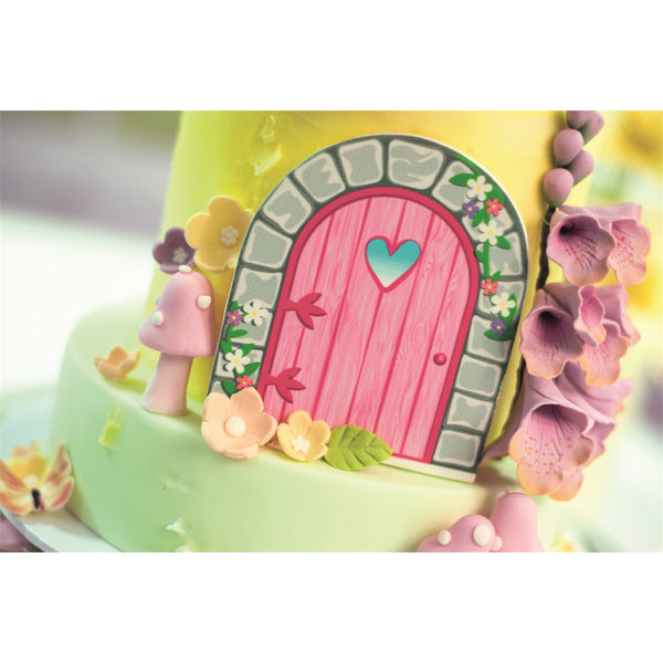 Fairy Door Cake Decoration 95 X 145mm (Inc Pic)