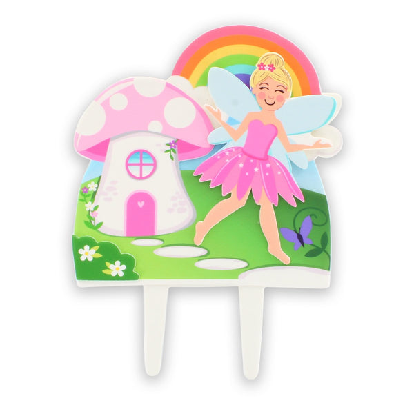 Fairy Garden Cake Decoration 155 X 200mm (Inc Pic)