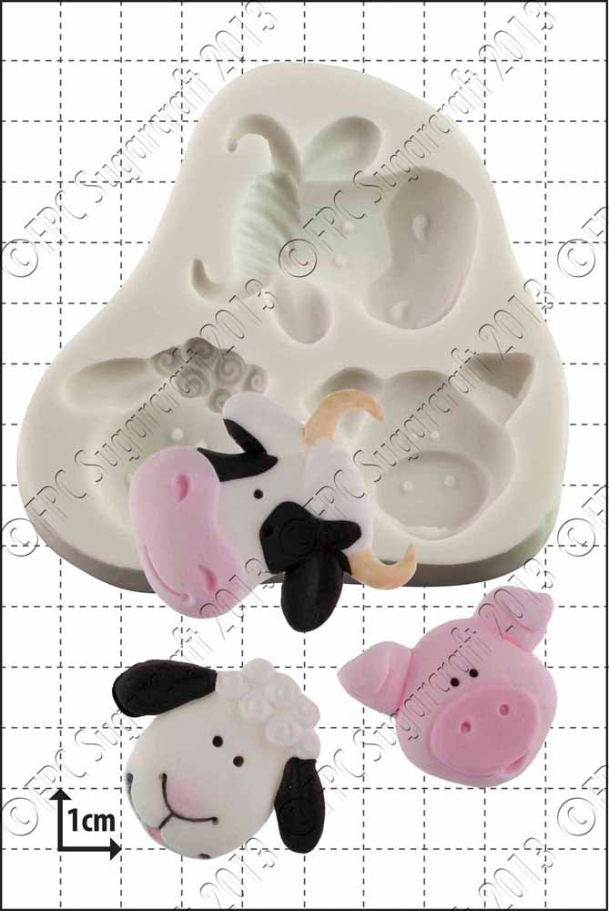 Farm Animals Mould C121 FPC