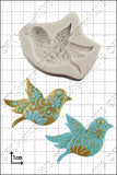 Floral Bird Mould FPC C125