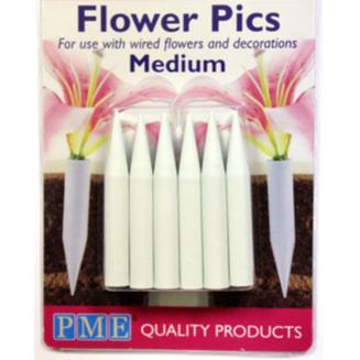 Medium Flower Posy Pics 12pk