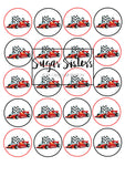 Formula One  Edible Toppers - (20 Toppers)
