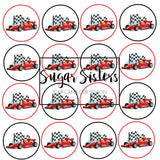 Formula One  Edible Toppers - (20 Toppers)