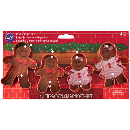 Gingerbread Family Cookie Cutters WILTON