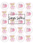 Its a Girl Edible Toppers - (20 Toppers)