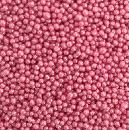 SUGAR SISTERS - Glimmer Pearls Pink  Lrg 7mm  80g