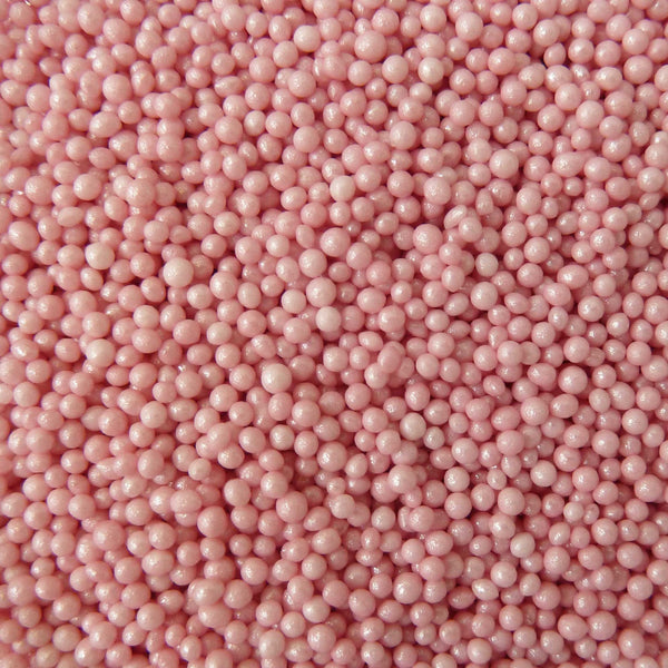 SUGAR SISTERS - Shimmer Pale Pink Non Pareils 80g