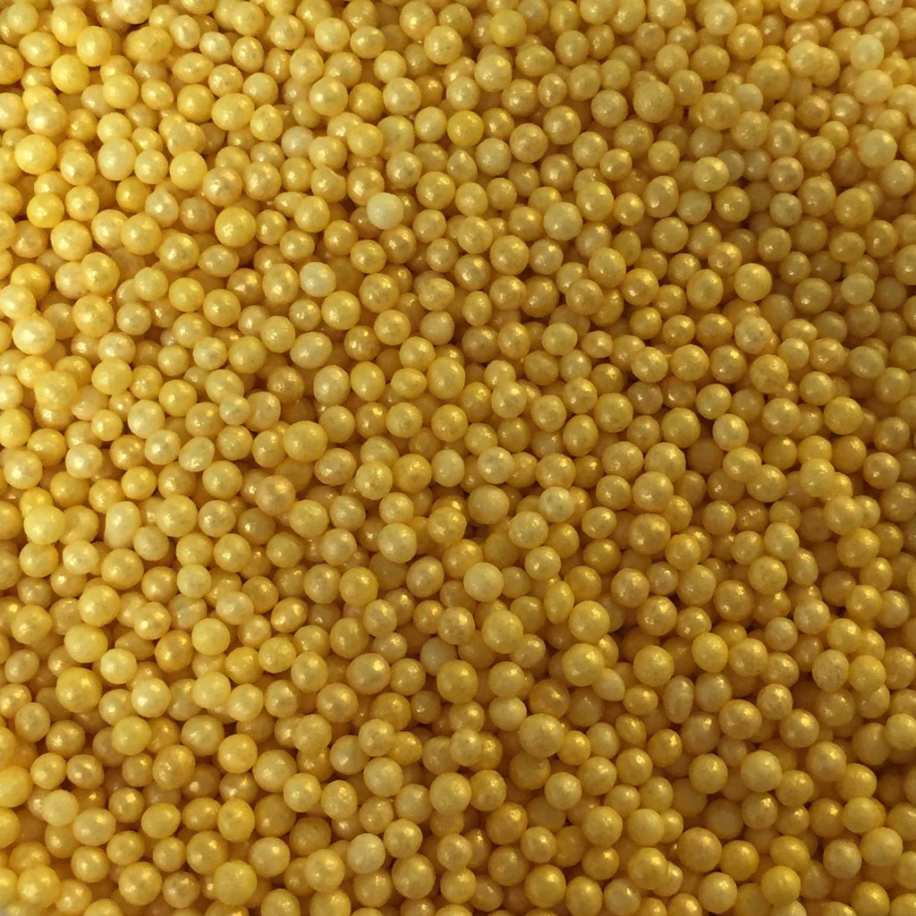 SUGAR SISTERS - Glimmer Gold Non Pareils  80g