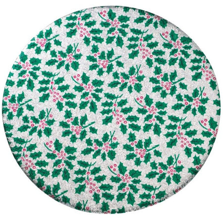 CREATE A CAKE - Modern Holly 10" Double Thick Card