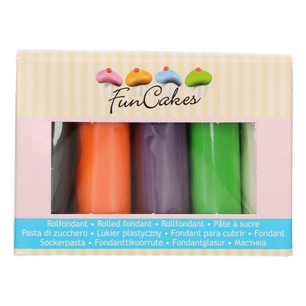 Halloween Multipack Sugarpaste 5x100g