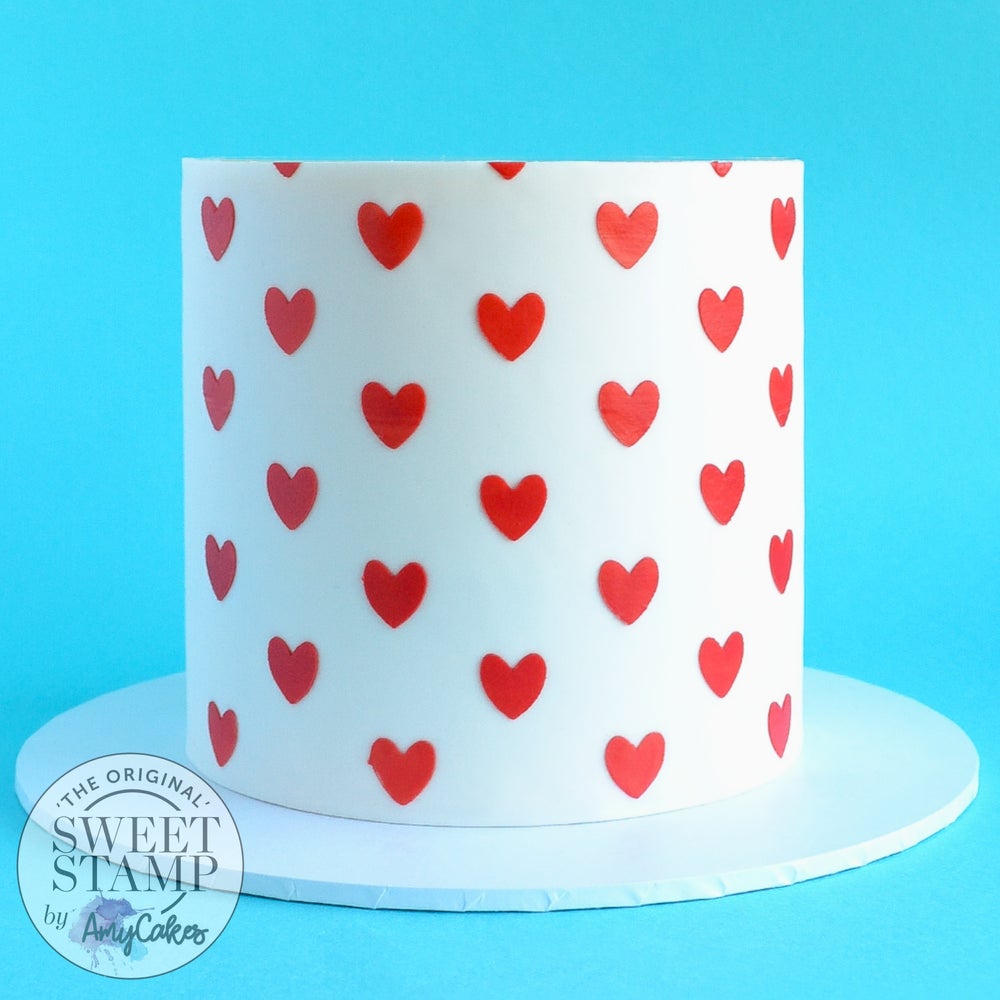 Heart Stencil - Sweet Stamp