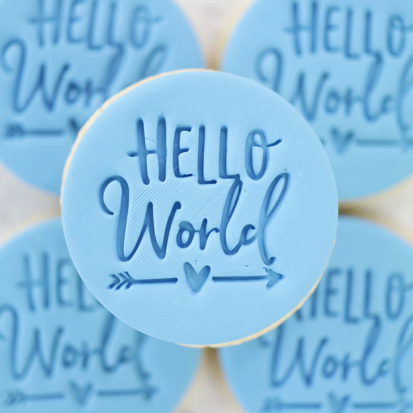 Hello World  Embosser SWEET STAMP